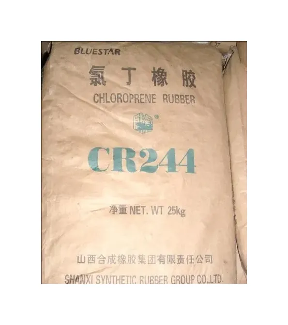 Rifornimento della fabbrica materiale adesivo cloroprene gomma CR244 con il prezzo ragionevole
