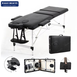 <span class=keywords><strong>Table</strong></span> <span class=keywords><strong>de</strong></span> <span class=keywords><strong>massage</strong></span> pliable Wallybeauty <span class=keywords><strong>pas</strong></span> chère et portable avec trou pour le visage - Product Image 4