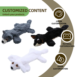 कारखाने डिजाइन कस्टम लोगो रंग इंटरैक्टिव स्क्वीकी च्यू डॉग टॉय टेइथिथिथिथिथिथिथिथिथिथिथिथिथिथिथिथिथिथिथिथिंसिग - Product Image 2