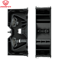 Altavoz de sistema de sonido WPL magnético de neodimio de matriz de línea dual de 12"