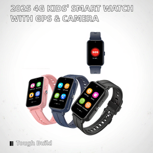 Montre connectée GPS 2025 pour enfants, étanche IP67, écran IPS <span class=keywords><strong>carré</strong></span>, répondre aux appels, appel vidéo, carte SIM <span class=keywords><strong>3G</strong></span>, caméra, bouton SOS, CE - Product Image 2
