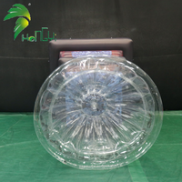 Trophée gonflable personnalisé réaliste pour événements, publicité sur le thème, coupe-trophée en PVC transparent, ballon, accessoire d'activité