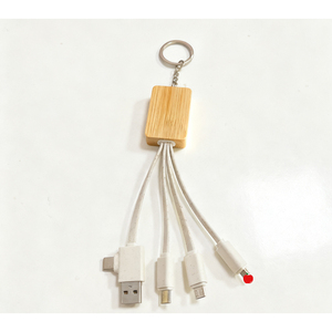 <span class=keywords><strong>สาย</strong></span>ชาร์จคู่แบบพวงกุญแจ 2 in 3 หัว USB-C สำหรับ Android และ IOS พร้อมโลโก้สั่งทำพิเศษ ลดราคาจากโรงงาน ชาร์จเร็ว ถ่ายโอนข้อมูล - Product Image 1