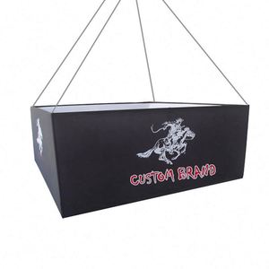 Banner Colgante de Techo Personalizado de 6 y 8 Pies, Fácil de Instalar, con Logotipo Personalizado - Product Image 1