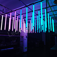 Discothèque Plafonnier Vertical Suspendu 1M DMX Pixel RGB LED Tube Lumière DJ RGBW DMX Néon Tube