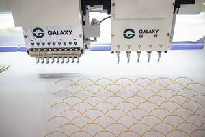 GX901 + P501 500*600mm Función mixta de bordado y perforación <span class=keywords><strong>aplicada</strong></span> en asientos e interiores de automóviles, yates, etc. - Product Image 4