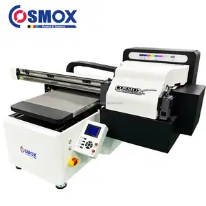 UV printer a3 size a3+ size UV printing machine for metal glass wood plastic pvc pp acrylic printing