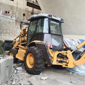รถตักล้อยางตีนตะขาบญี่ปุ่น 420F2 CAT420 CAT428 CAT416E ขับเคลื่อน 4 ล้อ JCB ของแท้ CAT Retro Excavadora รถขุดตีนตะขาบ CAT 420F มือสอง ของแท้ - Product Image 6