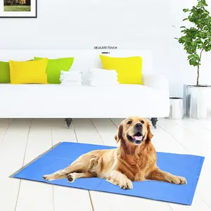 Non-Toxic Foldable Pet Dog Cooling Pad Pressure Activated Dog Cooling Mat