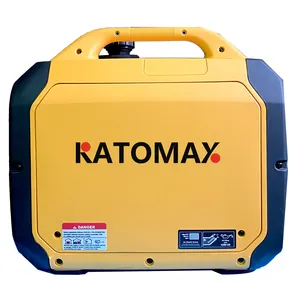 KATOMAXガソリンインバーターサイレントジェネレーター60hzデュアル電圧110/220vジェネレーター