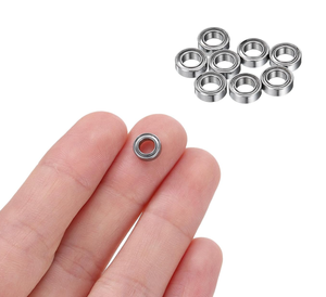 Roulement à billes à gorge profonde MR74ZZ, <span class=keywords><strong>prix</strong></span> usine, 4x7x2.5, blindage métallique, haute précision, roulements miniatures L-740ZZ - Product Image 6