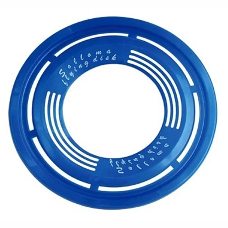 Wholesale custom Outdoor Sport Toy pet dog flying disc Plastic Flying Disc Colorful Ring Hollow flying disc toy