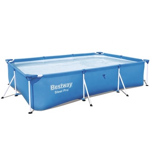 <span class=keywords><strong>Bestway</strong></span>-piscina <span class=keywords><strong>inflable</strong></span> <span class=keywords><strong>rectangular</strong></span> con marco de acero, piscina hinchable, venta al por mayor - Product Image 6