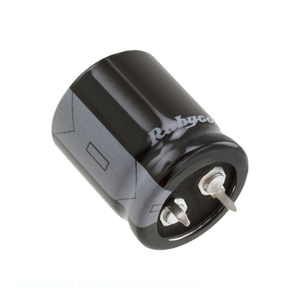 ตัวเก็บประจุแบบ Through Hole CAP ALUM 120UF 20% 400V SNAP TH 400MXH120MEFCSN22X25 120 ยูเอฟ - Product Image 1