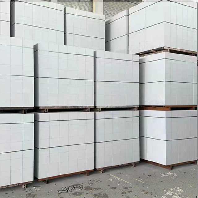Modern Style AAC Aerated Concrete Gypsum Solid Decorative Building Blocks