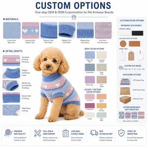 Soft Heart Striped Turtleneck Knit Dog Sweater Short Sleeve Curved Hem Warm Winter Pet <b>Clothes</b> Pet Knit Jumper For Small Puppy - Product Image 3