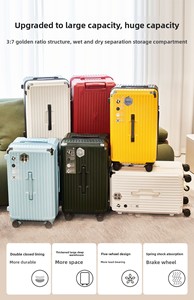 <span class=keywords><strong>Valigia</strong></span> da Viaggio alla Moda, Set di Valigie da 100L, Bagaglio a Mano in ABS PC, <span class=keywords><strong>Valigia</strong></span> in Fibra, Set di Valigie e Baule - Product Image 4