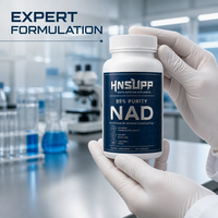 Capsules Liposomales NAD120 Complément Alimentaire Fournissant Énergie et Vitalité Cellulaire Végétalien Sans OGM Sans Gluten pour Adultes