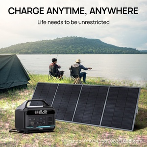 Estación de Energía Portátil con Carga Rápida para Camping, Inversor de Onda Sinusoidal Pura, Panel Solar MPPT y Fuente de Alimentación para Automóvil - Product Image 4