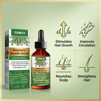 Serum Perawatan Rambut Organik Fenugreek dan Minyak Rosemary Grosir Galon, Pelembap Alami untuk Pertumbuhan Rambut, Campuran Perawatan Rambut