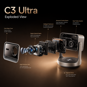 Projecteur laser triple 4K ultra-natif C3, 3200 lumens, Dolby Vision HDR10+, <span class=keywords><strong>cinéma</strong></span> maison, zoom optique - Product Image 1