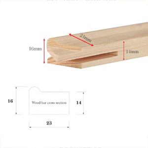 Marcos interiores DIY para pintura de diamantes, barra de madera resistente, marco de tira de Camilla, marco de pared de lona DIY, barras de Camilla - Product Image 2