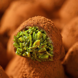 Wholesale <strong>Truffle</strong> Dubai Chocolate Sweet Taste Milk Chocolate Filling Pistachio Paste <strong>Truffle</strong> Chocolate - Product Image 5
