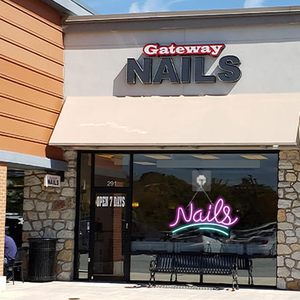 Nail salon neon <b>LED</b> indoor decorative light bedroom nail salon shop entrance sign street indicator light luminous <b>letters</b> 5V 12V - Product Image 5