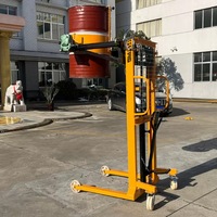 Poussoir manuel électrique de tambour de chariot à tambour d'huile de 500kg 2500mm avec des balances