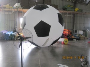 <b>Inflatable</b> Cold Air Floor Balloon with Digital Printing Over 12ft Dimensions Electric Pump <b>Inflation</b> for Advertising Sales - Product Image 4