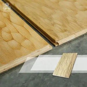 Mzu chão laminado decorativo interior do fornecedor chinês 3mm madeira de carvalho de placa de 12mm pu superfície parquete revestido