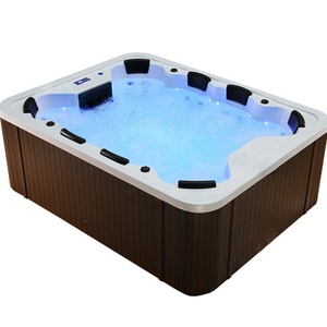 Nuovo Design Vasca Idromassaggio da Giardino per 4-6 Persone Spa con Approvazione CE Piccola Vasca Riscaldata da Esterno <span class=keywords><strong>Jacuzzi</strong></span> Domestica <span class=keywords><strong>in</strong></span> <span class=keywords><strong>Vendita</strong></span> - Product Image 4