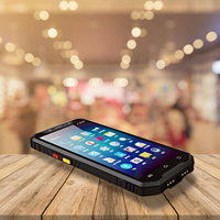 Batería extraíble de 5100mAh Escáner de código de barras de terminal de datos PDA Android médico de 5,99 pulgadas con dispositivos de recopilación de datos de mano 1D 2D