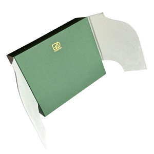 Caja de Regalo de Perfume de Lujo ROGOOD <span class=keywords><strong>con</strong></span> Doble Puerta, Cierre Magnético y Detalles en Dorado, Personalizable <span class=keywords><strong>con</strong></span> Inserto de Terciopelo EVA P2149 - Product Image 4