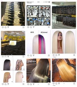 Cheveux humains vierges, extension capillaire naturelle à la mode, création d'un donateur nine softex, cheveux satai, 01on lanterne - Product Image 4