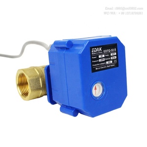 EDAK <strong>Mini</strong> Electric <strong>Ball</strong> <strong>Valve</strong> with Indicator and Feedback Water Irrigation Systems Brass 24V 12V 220V 110V NC NO DN8-DN32 OEM - Product Image 4