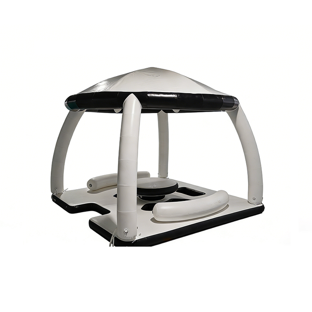 Factory Direct Sale Inflatable Floating Pavilion Tent Floating Dock Platform Outdoor Leisure Party