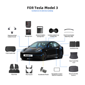 Pédale d'accélérateur automatique pour accessoires <span class=keywords><strong>Tesla</strong></span> <span class=keywords><strong>Model</strong></span> <span class=keywords><strong>3</strong></span> 2021-2023 Pédale de frein d'accélération <span class=keywords><strong>en</strong></span> acier inoxydable Accessoire intérieur - Product Image 2