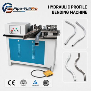 Push <b>Bending</b> <b>Machine</b> for Chair Furniture Frame Pipe <b>Bending</b> Hydraulic Tube Bender Round Square Steel Pipe - Product Image 1