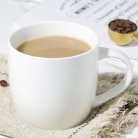 Vente en gros de tasses à café en céramique mate de 15oz faites à la main en porcelaine tasse de Noël et tasse de thé personnalisées avec logo imprimé