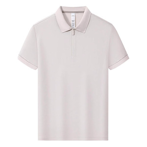 Camisa Polo de Manga Corta Azul Marino de Poliéster de Secado Rápido para Trabajo y Uso Diario - Product Image 4