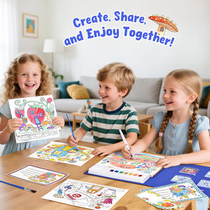 مجموعة رسم مائي من جويكات، لعبة منزل سحري للطلاب والأطفال، ألعاب رسم للأطفال في مرحلة ما قبل المدرسة والتعليم المنزلي - Product Image 3