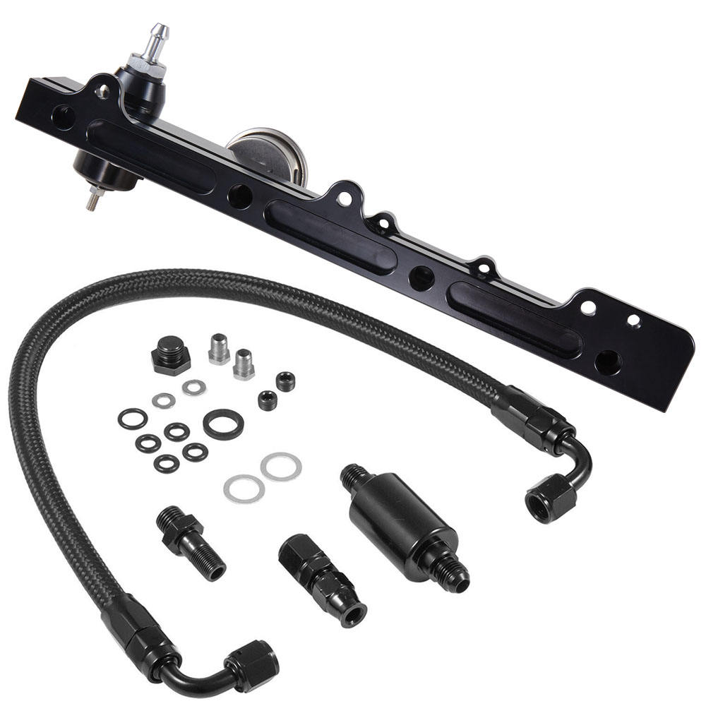 Other - High Flow Fuel Rail W/ Regulator Gauge & AN6 Hose B16 B18 B20 Si B- Series Was Listed For 1,686.00 On 14 Apr At 02:23 By Szulou In China (ID:638769778 - Foto 5