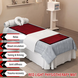 Tempat Tidur Pijat Lipat dengan Terapi Cahaya Merah 660nm 850nm untuk Perawatan Seluruh Tubuh, Pinggang, Tangan, Kaki, dan Lengan - Product Image 2