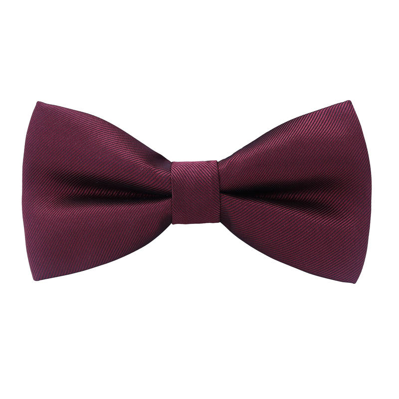 Mens bow tie male best man groom wine red black bow tie wedding dress bow tie
