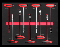 Jeu de 4 pinces à circlips en mousse EVA pour le chariot à outils de garage