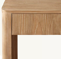 Console de bureau moderne en bois massif RH OEM CIRO avec tiroirs, fabriquée à la main, pour entrée, salon, villa, hôtel