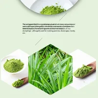 Bubuk warna-warni daun Pandan diinfus segar harum Lu Dou daun anak-anak minuman instan minuman makanan komersial