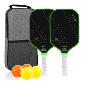 Pala <span class=keywords><strong>de</strong></span> Pickleball sin Bordes con Núcleo <span class=keywords><strong>de</strong></span> Fibra <span class=keywords><strong>de</strong></span> Carbono y Rotación <span class=keywords><strong>de</strong></span> 360 Grados, Modelo T700, Marca Jiule - Product Image 3