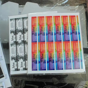 Nouveau produit couleur polyester autocollant autocollant impression étiquette du panneau de commande tactile - Product Image 1